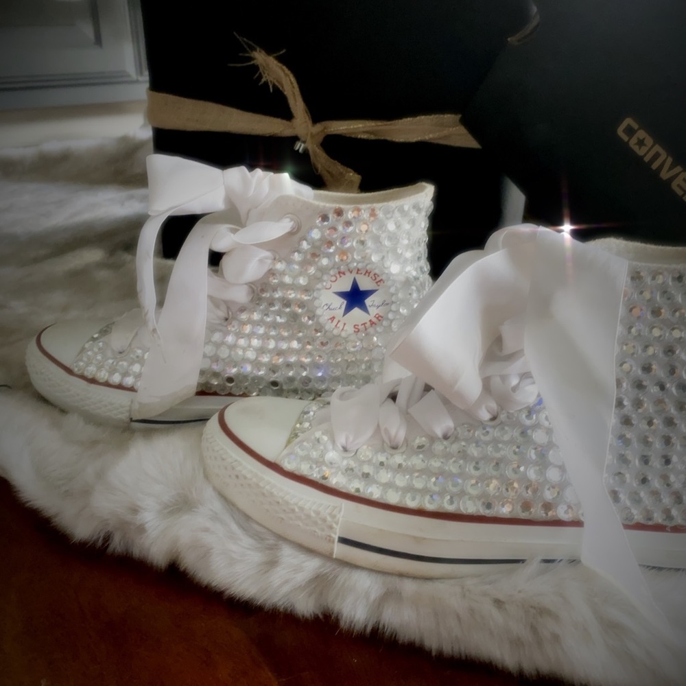 One of a kind bling converse